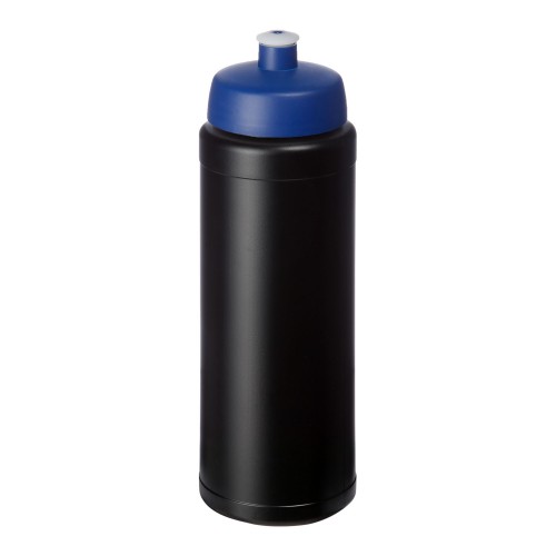 Baseline® Plus 750 ml drinkfles met sportdeksel. Zwart, Blauw