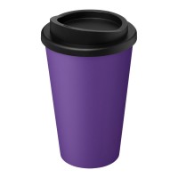 Americano® Recycled 350 ml insulated tumbler. Purple, Black