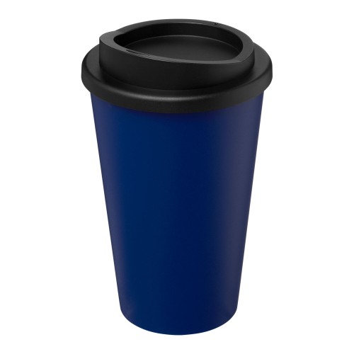 Americano® recycelter isolierter 350 ml Becher. blau, schwarz