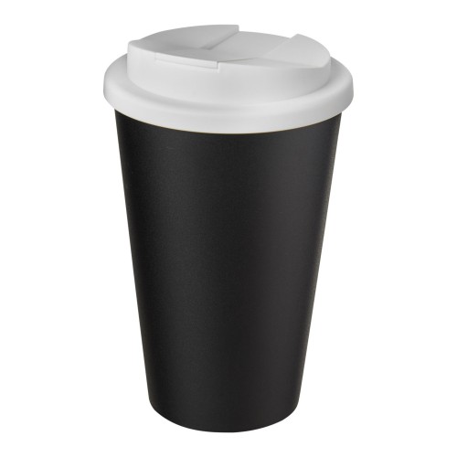Americano® 350 ml tumbler with spill-proof lid. Black, White