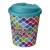 Brite-Americano® Espresso 250 ml geïsoleerde beker. Wit, Aqua