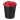 Americano® Espresso 250 ml Isolierbecher mit auslaufsicherem Schraubverschluss. schwarz, rot