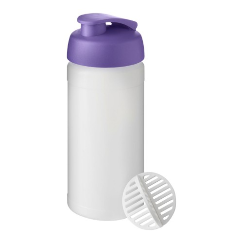 Baseline Plus 500 ml Shakerflasche. lila, klar mattiert Baseline Plus 500 ml Shakerflasche. lila, klar mattiert
