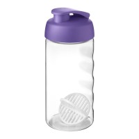 H2O Active® Bop 500 ml shaker bottle. Purple, Transparent