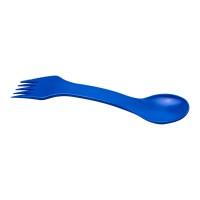 Epsy 3-in-1 spoon. fork. and knife, Blue