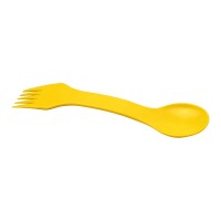 Epsy 3-in-1 spoon. fork. and knife, Yellow