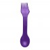 Epsy 3-in-1 Löffel. Gabel und Messer, lila Epsy 3-in-1 Löffel. Gabel und Messer, lila