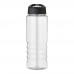 H2O Active® Treble 750 ml spout lid sport bottle. Transparent, Black H2O Active® Treble 750 ml spout lid sport bottle. Transparent, Black