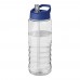 H2O Active® Treble 750 ml sportfles met tuitdeksel. Transparent, Blauw