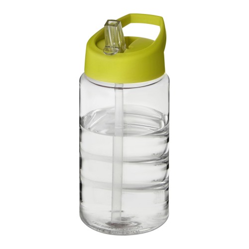 H2O Active® Bop 500 ml Sportflasche mit Ausgussdeckel. transparent, limone