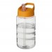 H2O Active® Bop 500 ml spout lid sport bottle. Transparent, Orange
