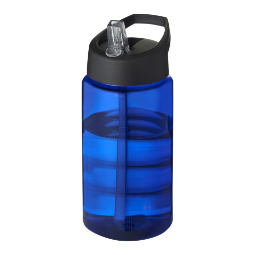 H2O Active® Bop 500 ml spout lid sport bottle. Blue, Black