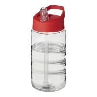 H2O Active® Bop 500 ml sportfles met tuitdeksel. Transparent, Rood