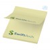 Sticky-Mate® A8 sticky notes 50x75mm, Light yellow