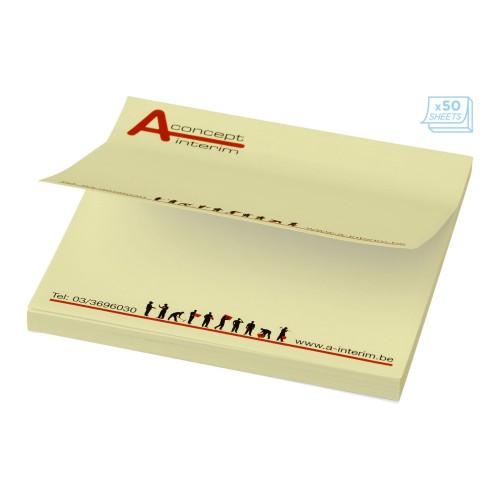 Sticky-Mate® Haftnotizen 75x75 mm, hellgelb Sticky-Mate® Haftnotizen 75x75 mm, hellgelb
