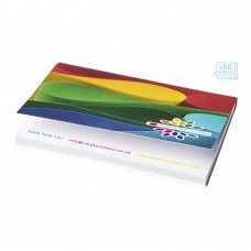 Sticky-Mate® A7 softcover sticky notes 100x75mm, Wit
