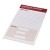 Desk-Mate® 1/3 A4 notepad, White