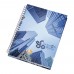 Wire-o A5 hardcover notitieboek. Wit, Zwart