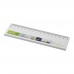 Sticky-Mate® Haftnotizen mit gedrucktem 15 cm Lineal aus recyceltem Material, weiss Sticky-Mate® Haftnotizen mit gedrucktem 15 cm Lineal aus recyceltem Material, weiss