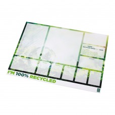 Desk-Mate® A2 recycled notepad, White