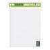 Desk-Mate® gerecycled A5 kladblok, Wit