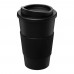 Americano® geïsoleerde beker van 350 ml met handgreep, Zwart