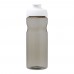 H2O Active® Eco Base 650 ml Sportflasche mit Klappdeckel. weiss, kohle