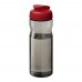H2O Active® Eco Base 650 ml Sportflasche mit Klappdeckel. rot, kohle