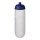 HydroFlex™ 750 ml Squeezy Sportflasche. blau, transparent weiss