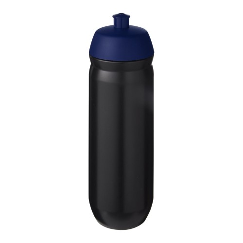 HydroFlex™ 750 ml Squeezy Sportflasche. blau, schwarz HydroFlex™ 750 ml Squeezy Sportflasche. blau, schwarz