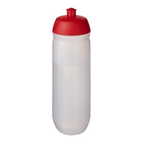 HydroFlex™ 750 ml Squeezy Sportflasche. rot, transparent weiss HydroFlex™ 750 ml Squeezy Sportflasche. rot, transparent weiss