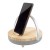 Prixton 4-in-1 Bluetooth®-speaker van 10 W met ledverlichting en draadloos oplaadstation, Hout