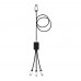 SCX.design C17 Easy to Use Ladekabel mit Leuchtlogo. rot, schwarz SCX.design C17 Easy to Use Ladekabel mit Leuchtlogo. rot, schwarz