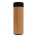 SCX.design D11 500 ml bamboo smart bottle, Wood