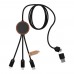 SCX.design C37 40W 5-in-1 rPET Ladekabel in rundem Bambusgehäuse mit Leuchtlogo, holz SCX.design C37 40W 5-in-1 rPET Ladekabel in rundem Bambusgehäuse mit Leuchtlogo, holz