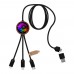 SCX.design C37 40W 5-in-1 rPET Ladekabel in rundem Bambusgehäuse mit Leuchtlogo, holz SCX.design C37 40W 5-in-1 rPET Ladekabel in rundem Bambusgehäuse mit Leuchtlogo, holz