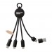 SCX.design C14 20W 5-in-1 Ladekabel, schwarz SCX.design C14 20W 5-in-1 Ladekabel, schwarz