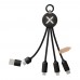 SCX.design C14 20W 5-in-1 Ladekabel, schwarz SCX.design C14 20W 5-in-1 Ladekabel, schwarz
