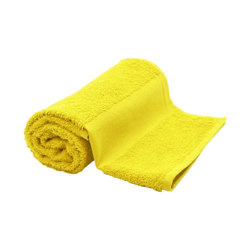 Terry M cotton terry towel - 50×100 cm, yellow