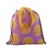 CreaDraw Shop RPET custom made tas met trekkoordsluiting, zwart