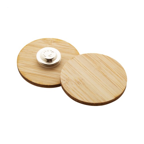 BooBadge Bambus-Anstecker, natur BooBadge Bambus-Anstecker, natur