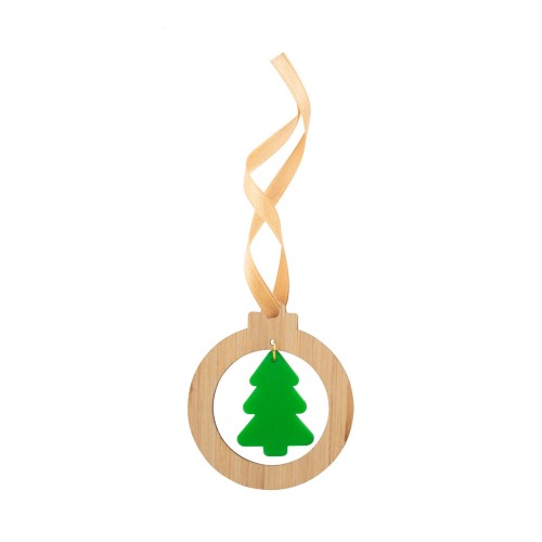 DoubleTree Christmas tree ornament. tree, natural