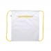 CreaDraw RFID RPET custom made trekkoordtas, geel