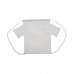 CreaDraw T Kids custom made trekkoord tas voor kinderen, wit