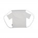 CreaDraw T Kids RPET custom drawstring bag for kids, white CreaDraw T Kids RPET custom drawstring bag for kids, white
