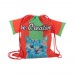 CreaDraw T Kids RPET custom drawstring bag for kids, red CreaDraw T Kids RPET custom drawstring bag for kids, red