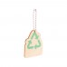 EcoRing keyring. recycling, natural
