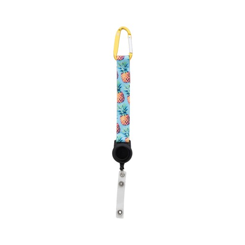 Subiner YoYo RPET custom keyring, yellow