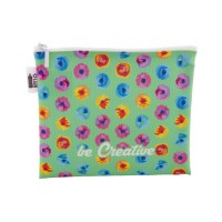 CreaBeauty M RPET custom cosmetic bag, white