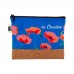 CreaBeauty Cork M RPET custom made make-up tas, zwart